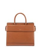 Givenchy Horizon Medium Leather Satchel Bag, Oxblood